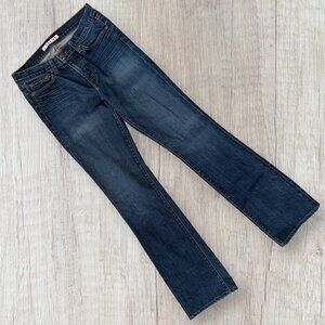 J BRAND The Straight Leg Mid Rise Dark Vintage 805C012 Stretch Denim Jeans 29